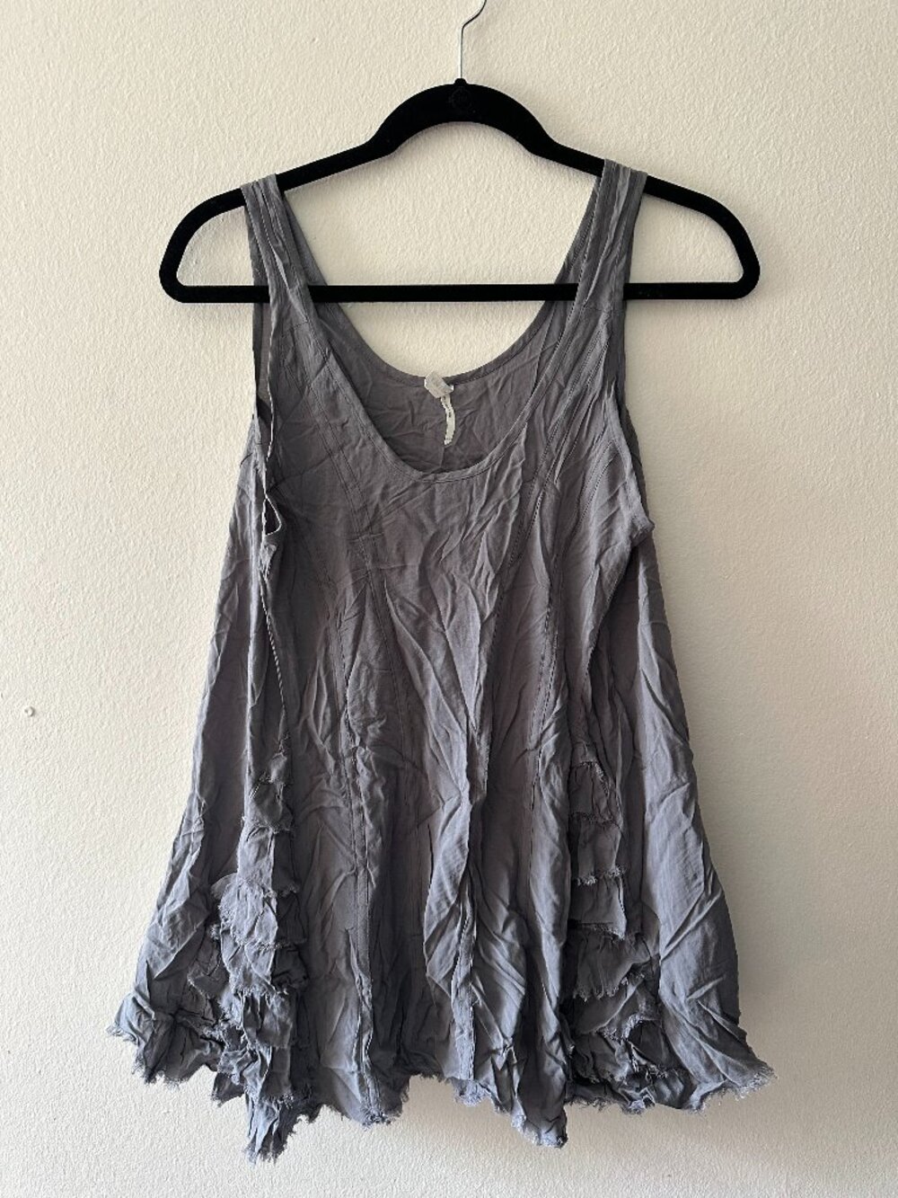 Women's Free People Slip Tunic - Grey - Size XS - EUC